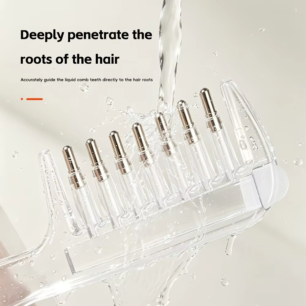 휴대용 투명 헤어 루트 빗 액체 도포기 두피 마사지 빗 - Root Stimulator Liquid 리뷰 및 가격